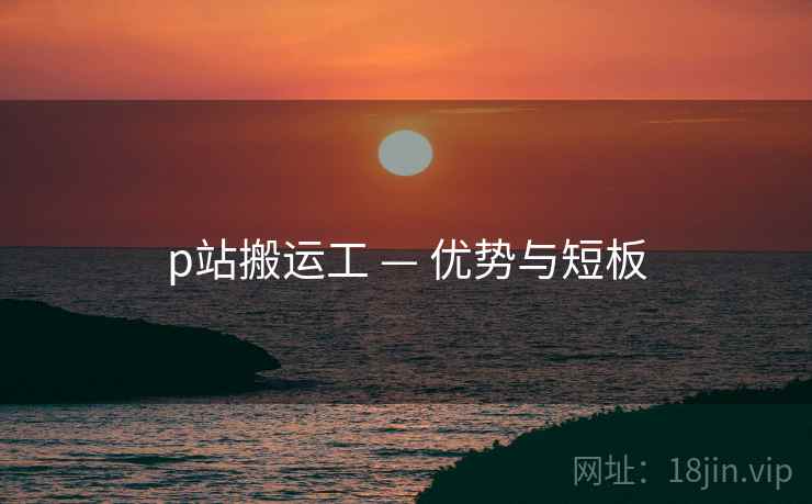 p站搬运工 — 优势与短板